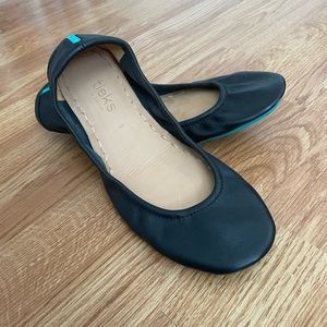 Tieks Black Flats